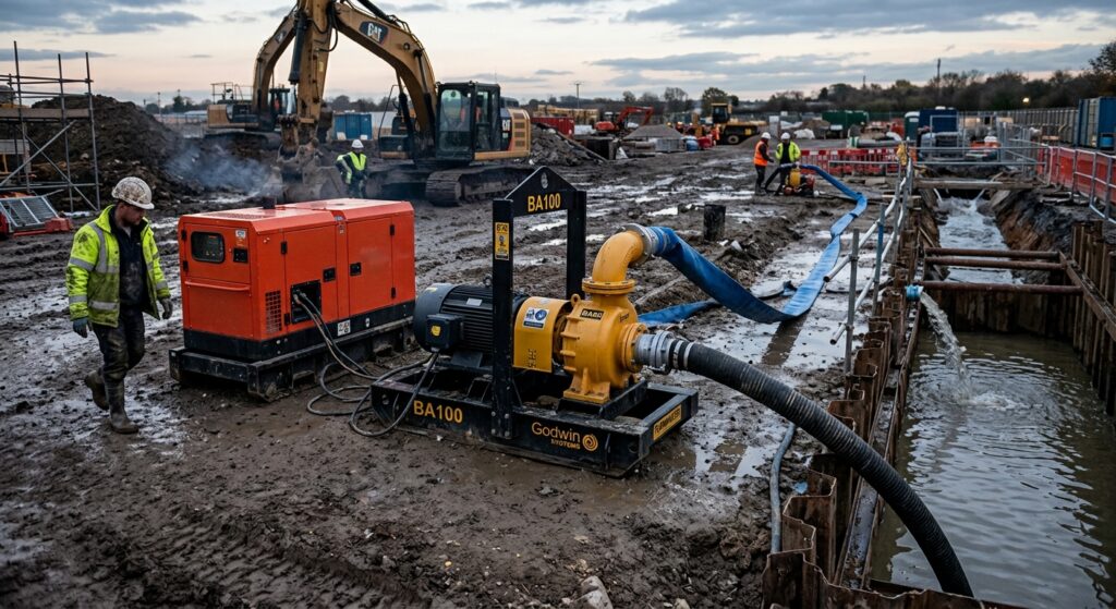 dewatering pumps & generators in UAE